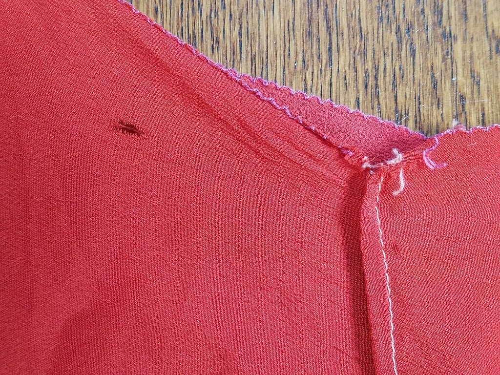 German Black Jacket & Red/Orange Slip Dress(B-36' W-33' H-44') — image 30