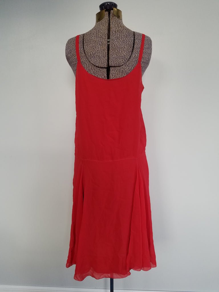 German Black Jacket & Red/Orange Slip Dress(B-36' W-33' H-44') — image 7