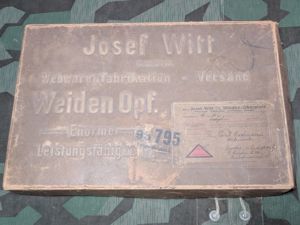 Josef Witt Paper Carton for Webbing