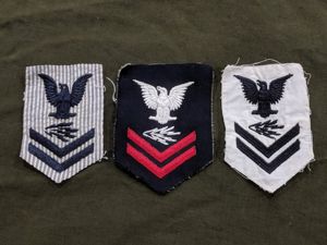 WAVES Radioman 2nd Class Patches