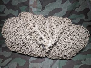 Original German Camo Net w/ Repairs 1