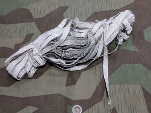 Wehrmacht & SS Metallic Silver Tresse 8mm (Sold by the …