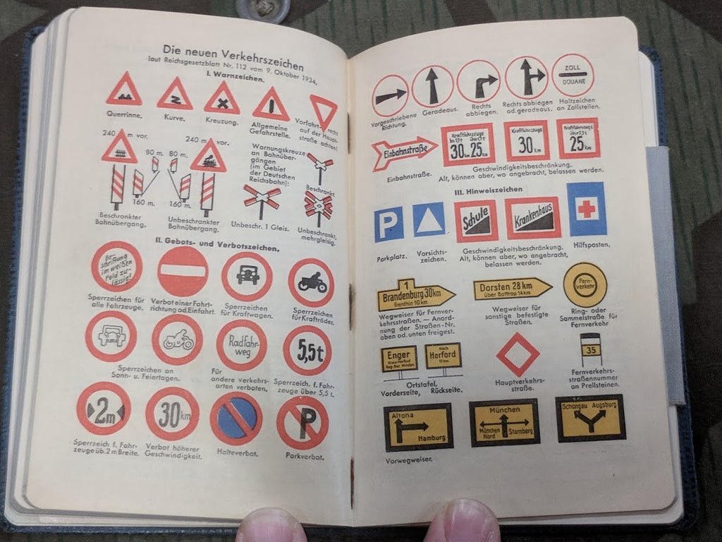 1938 Calendar / Day Planner with Feldpost Nr. — image 8