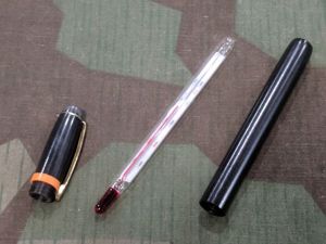 Beer Thermometer in Bakelite Holder