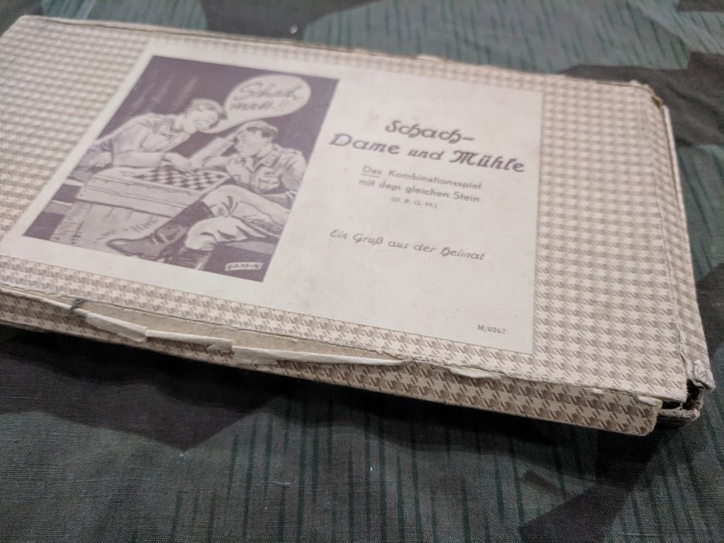 Soldiers Chess Game Set Schach Mühle Dame Complete — image 10