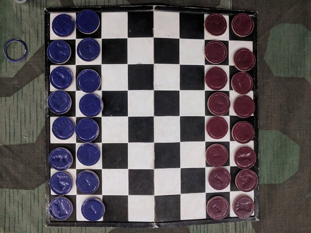 Soldiers Chess Game Set Schach Mühle Dame Complete — image 6