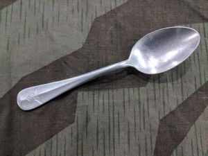 Luftwaffe Barracks Aluminum Tea Spoon 1942