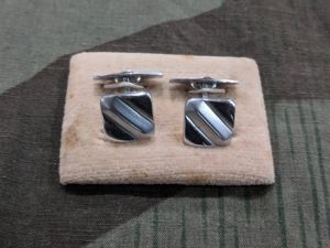 German Cufflinks on Card