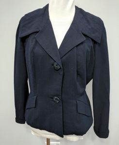 Dark Blue Blazer(B-42' W-34')