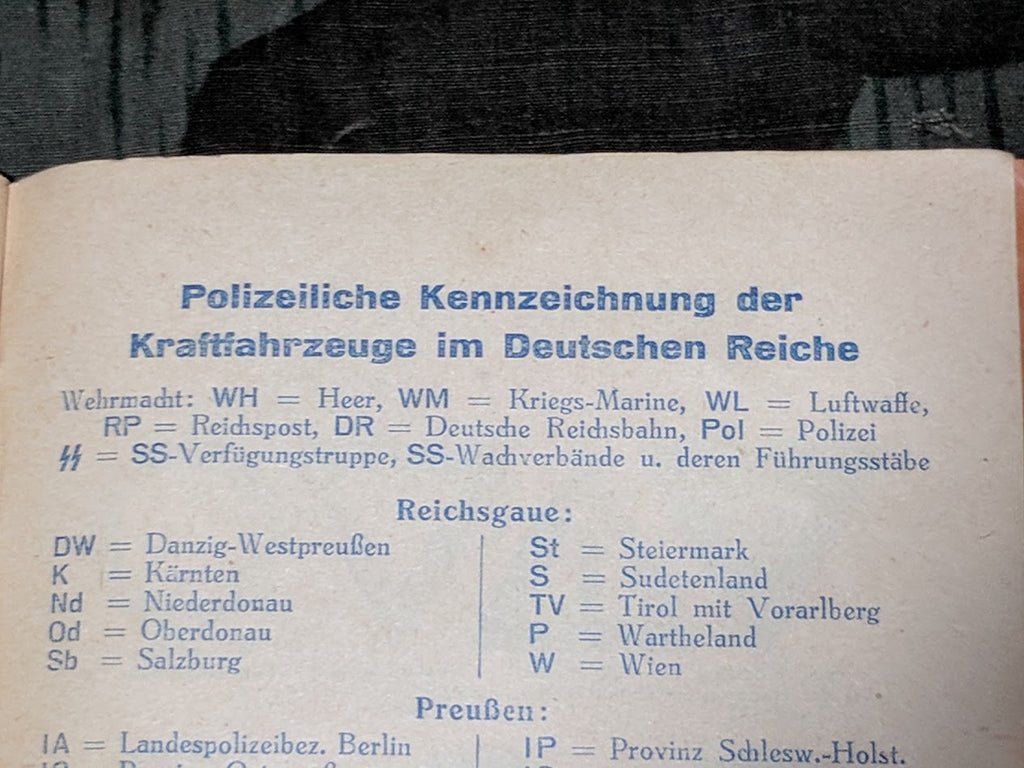 Original 1943 Desk Appointment Book (with Traffic and Post Info) — image 7