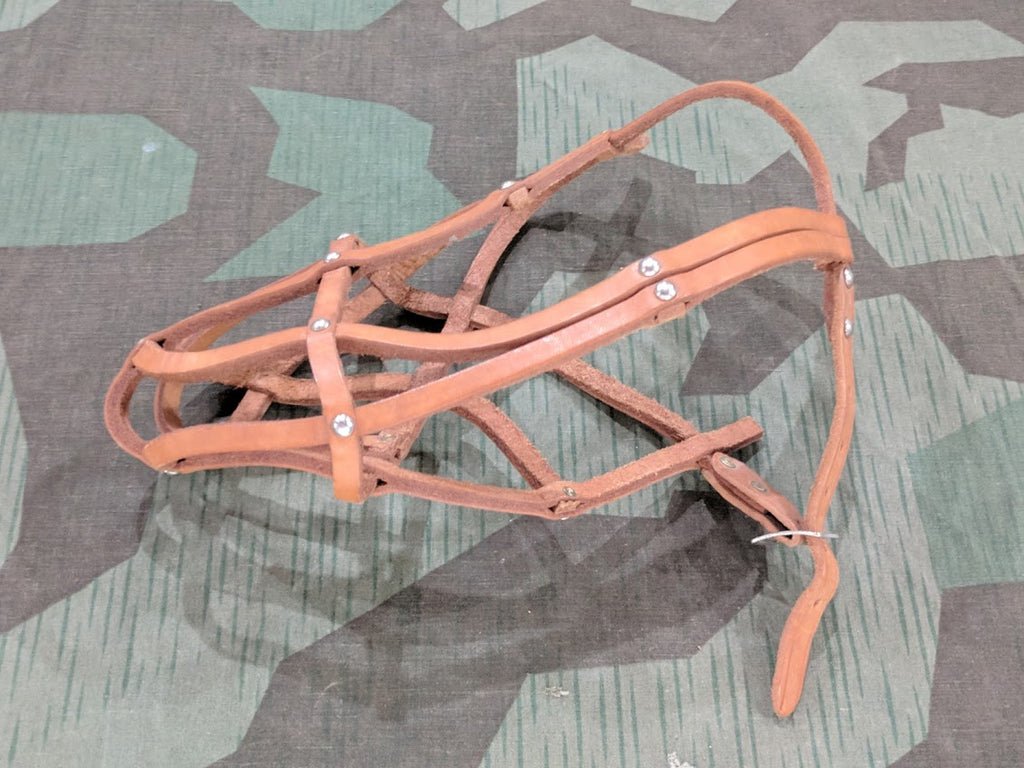German Leather Dog Muzzle — image 2