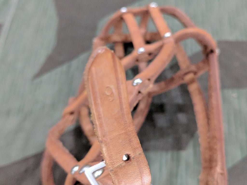 German Leather Dog Muzzle — image 4