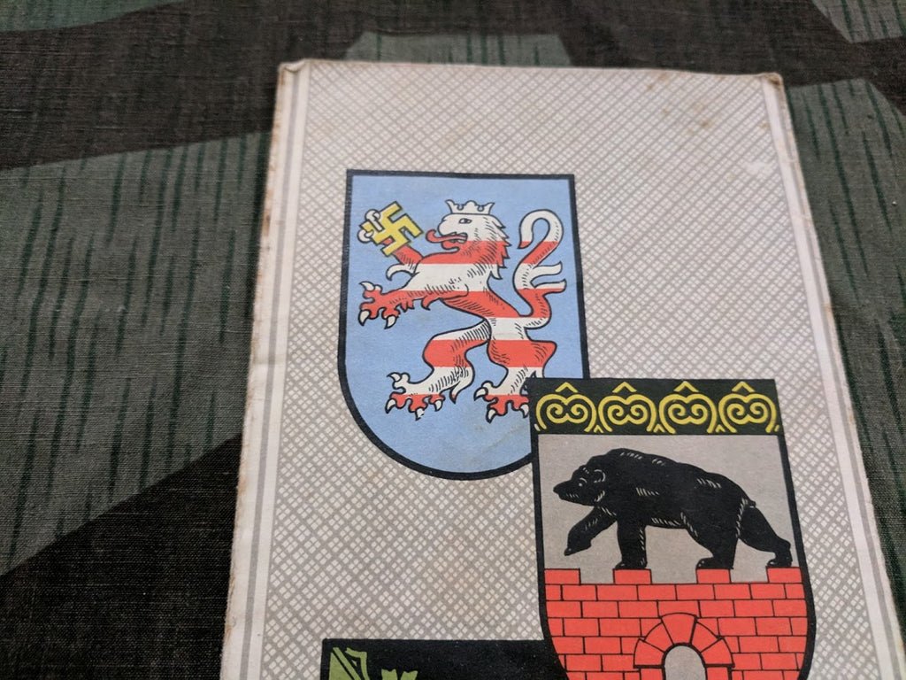 Original Shell Map of Saxony Sachsen and Mitteldeutschland — image 2