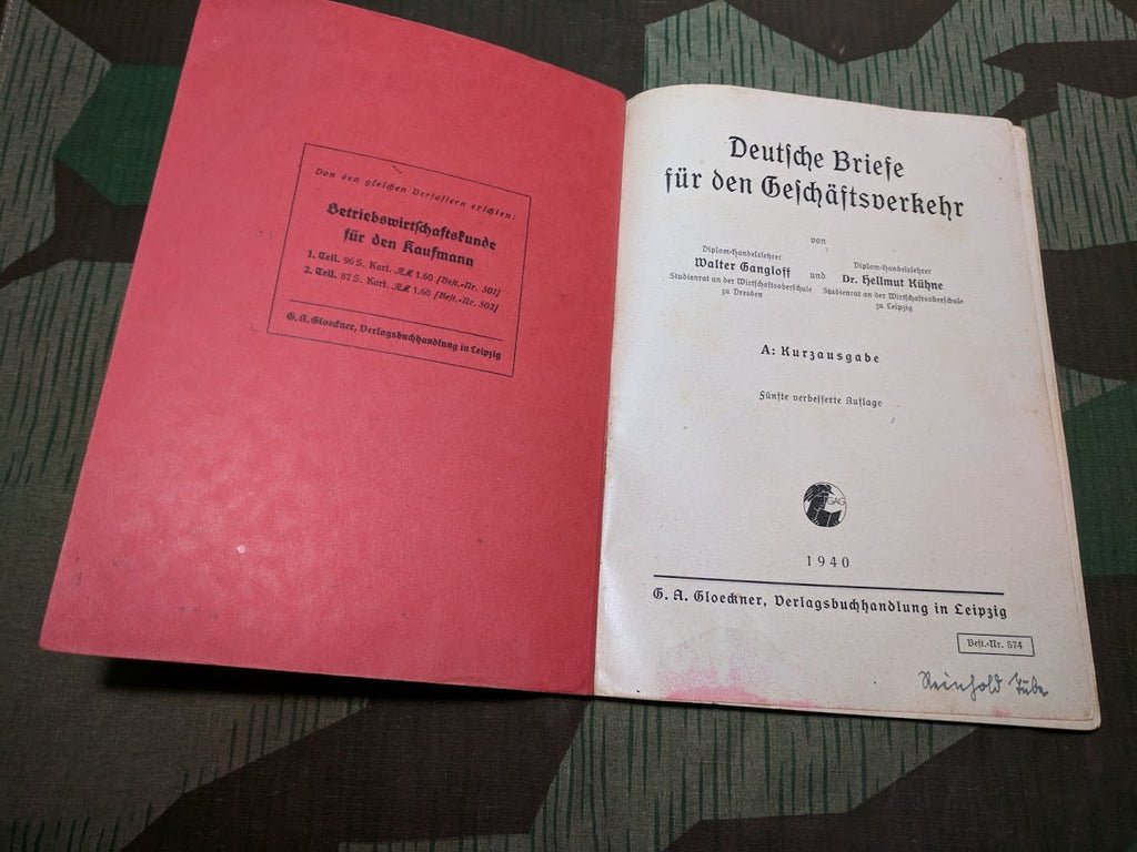 Book About Filling Out Paperwork 1940 — image 6