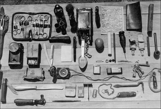 Pre-war Flashlights w/ Wire Button Loop — image 2