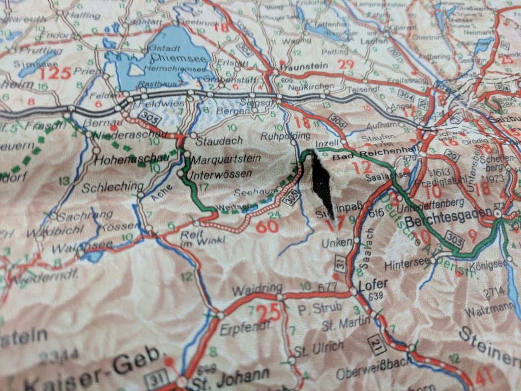 Map Deutschen Alpenlandes 1939 — image 4