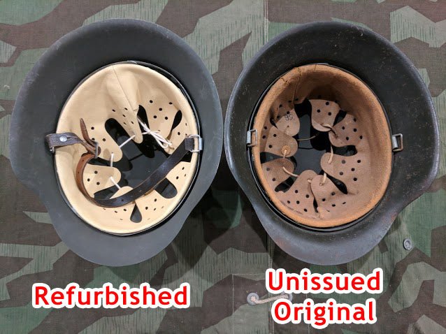 Refurbished M42 German Helmet Size 59 — image 4