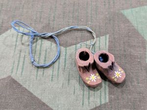 Heimbach Eifel Souvenir Wooden Boot Necklace