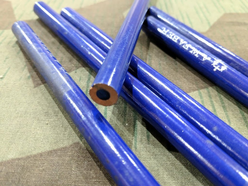A.W. Faber Blue Fat Colored Pencils — image 3