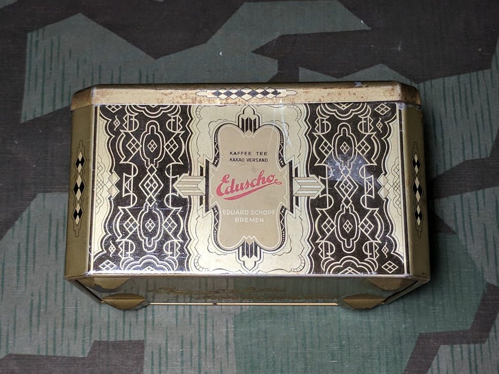 Eduscho Coffee Tea Tin w/ Magazine — image 6