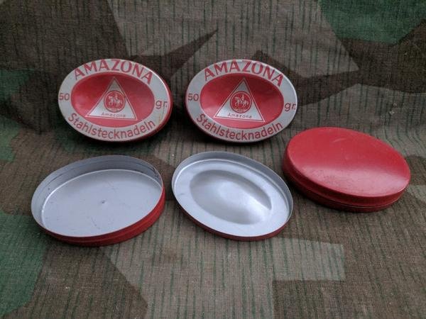 Amazona Stahlstecknadeln Sewing Needle Tin — image 2