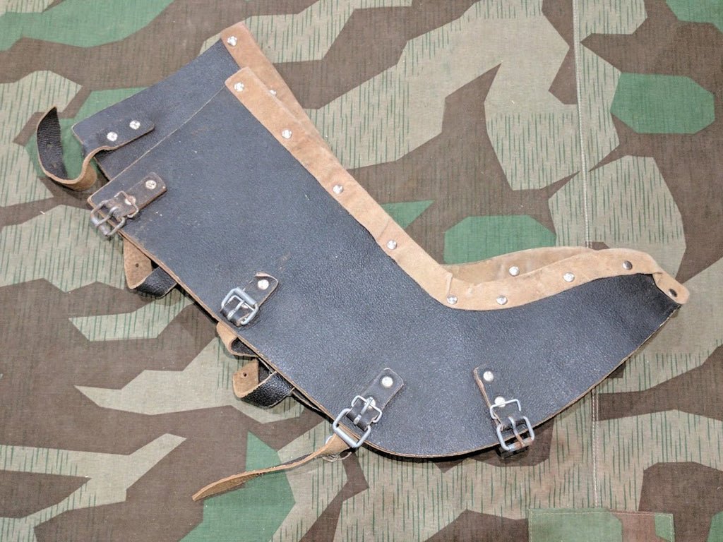 German Leather Motorcycle Shin Guards — image 2