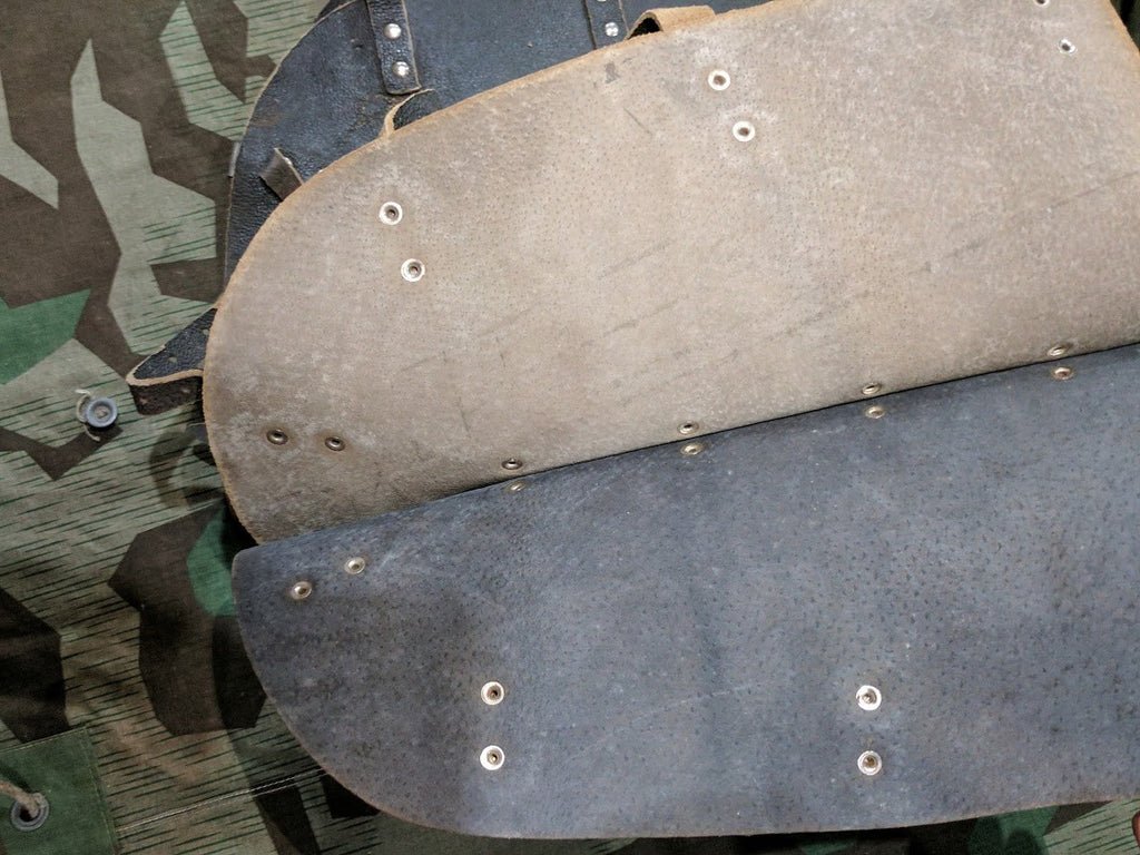 German Leather Motorcycle Shin Guards — image 4