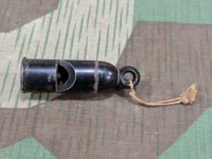 Bakelite NCO's Whistle