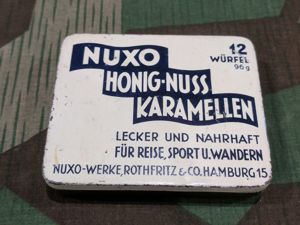 Nuxo Honey-Nut Caramel Tin