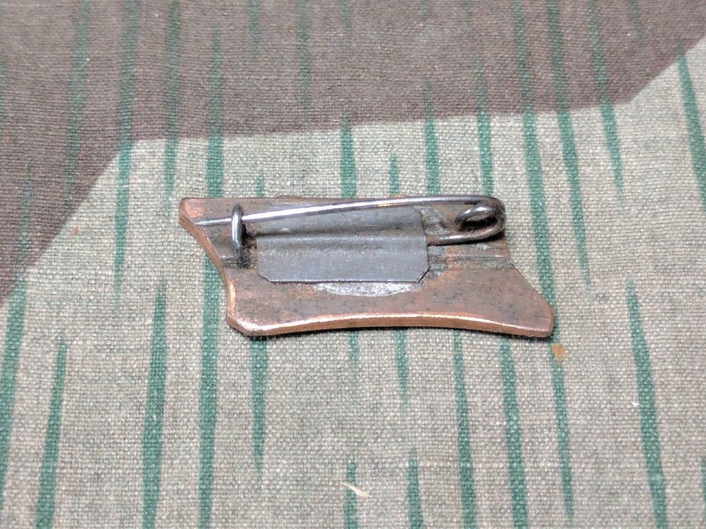 WWI German Brooch - Made from Artillery Shell Band — image 2