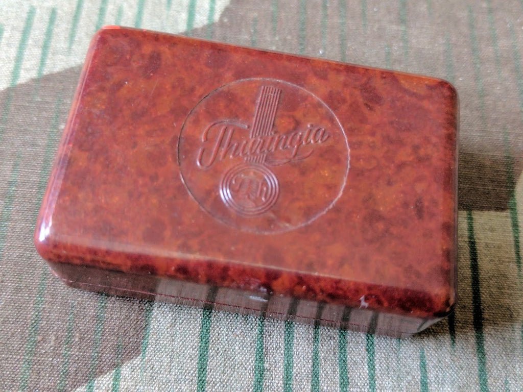 Thuringia Bakelite Travel Soap Container with Soap — image 3