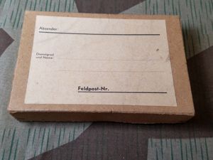 Original Feldpost Box