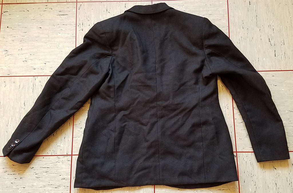 German Black Jacket with 'E.M. Schubert Chemnitz' Label(B-43' W-39') — image 6