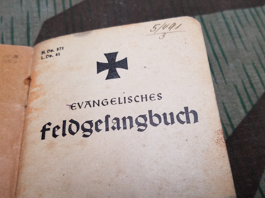 Original Feldgesangbuch Evangelical Song Book — image 4