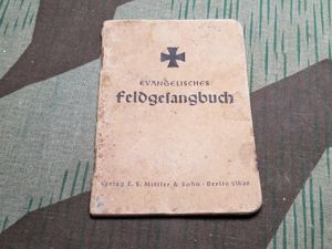 Original Feldgesangbuch Evangelical Song Book