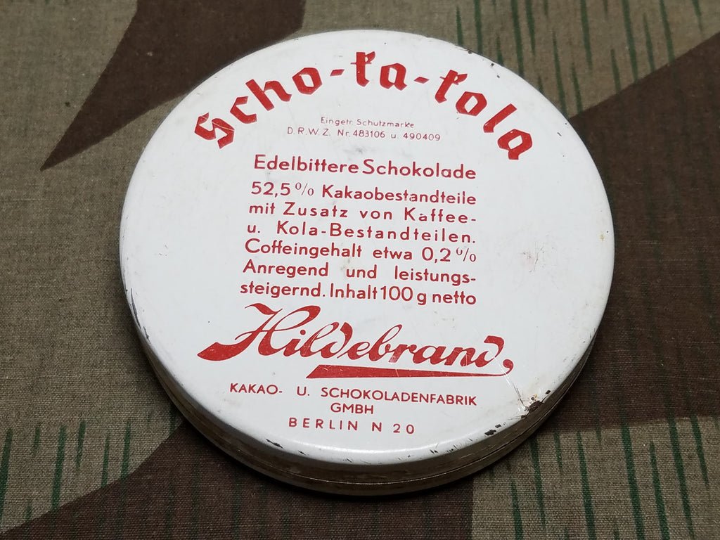 Original 1930's Scho-Ka-Kola Tin — image 2