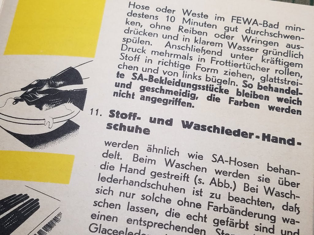 Fewa Clothing Soap Instruction Book SS SA — image 3