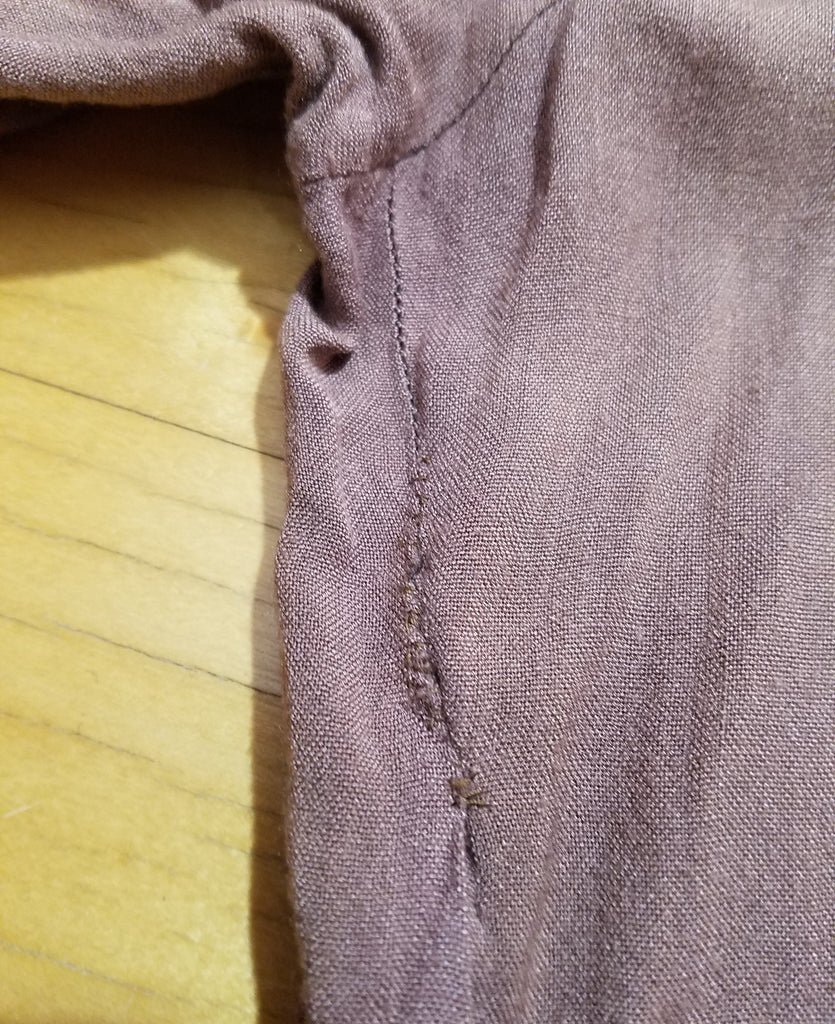 German Tan Dress with Brown Trim(B-36' W-27' H-34') — image 12