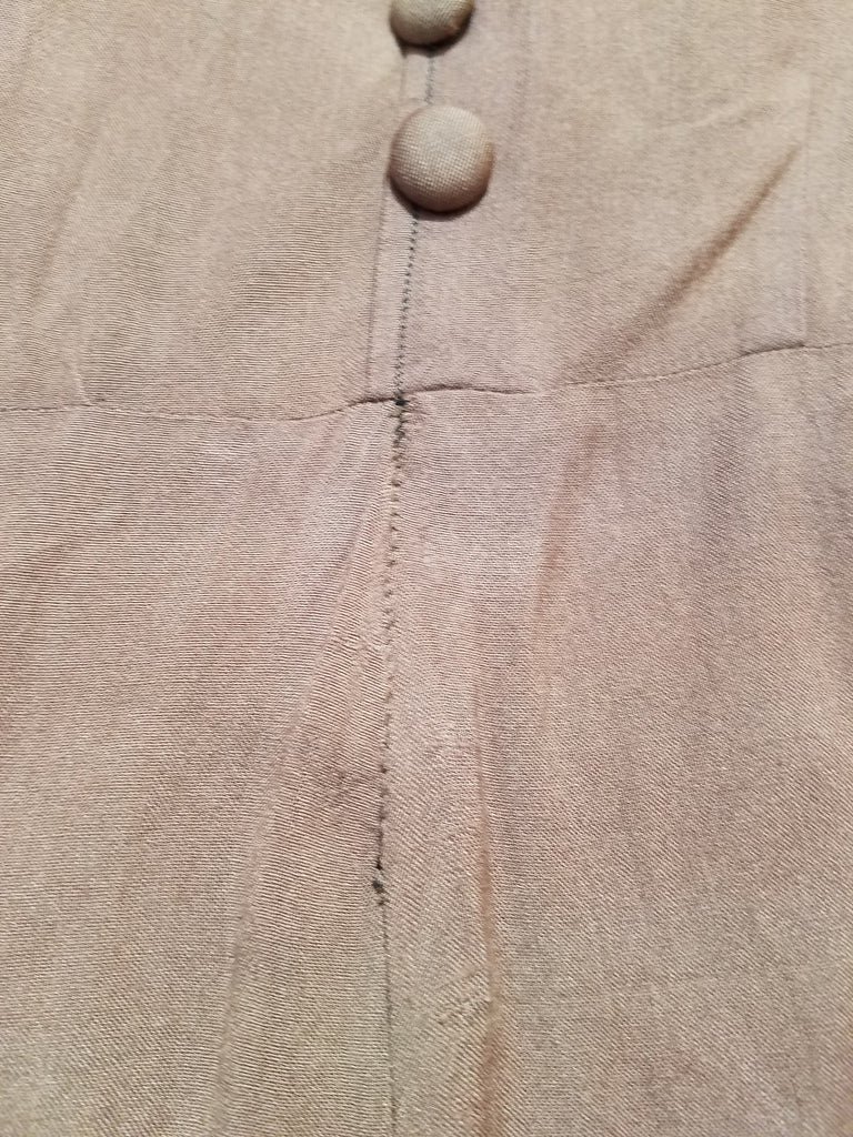 German Tan Dress with Brown Trim(B-36' W-27' H-34') — image 14