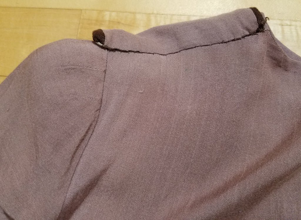 German Tan Dress with Brown Trim(B-36' W-27' H-34') — image 15