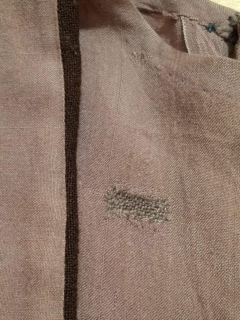 German Tan Dress with Brown Trim(B-36' W-27' H-34') — image 4