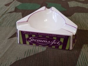 Pre-War Fromms Condom Triangular Ashtray