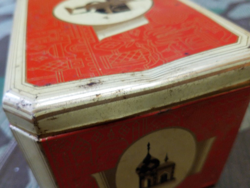 Eduscho Coffee Tin w/ 1939 Eduscho Magazine — image 5