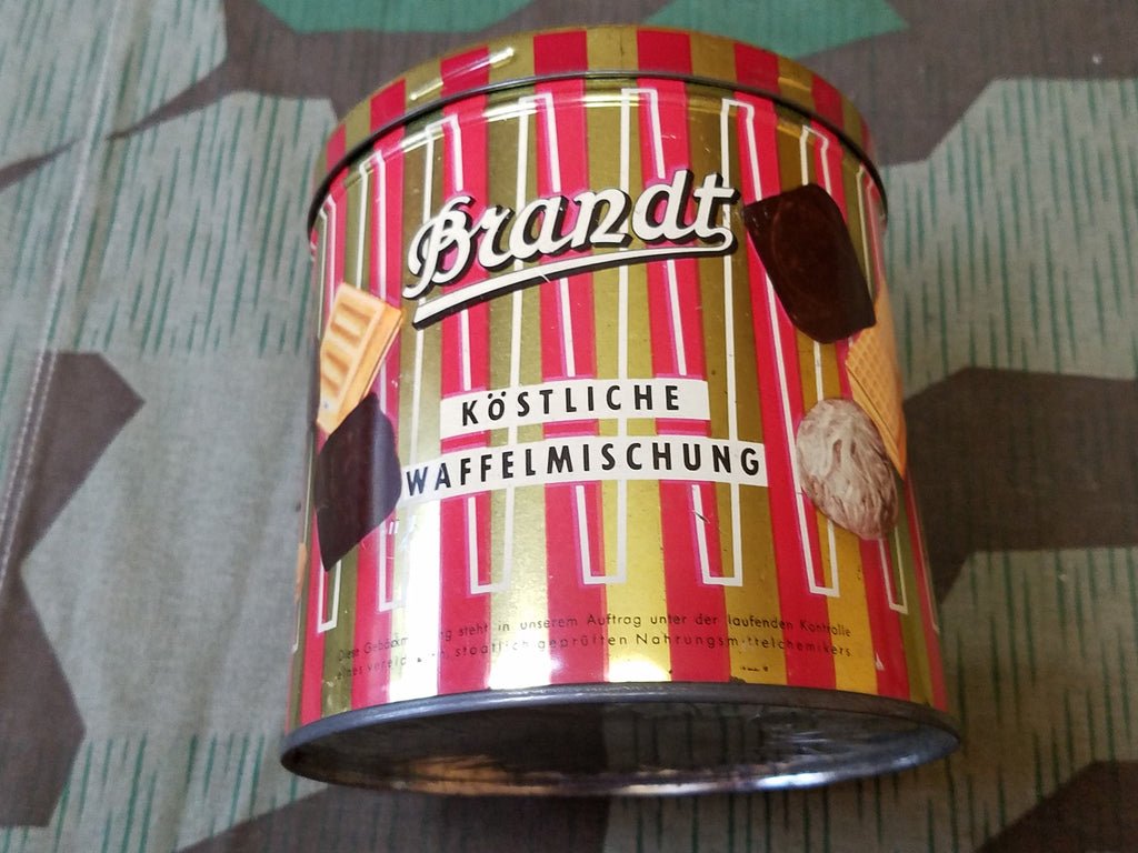 Period Striped Brandt Cookie Tin — image 2