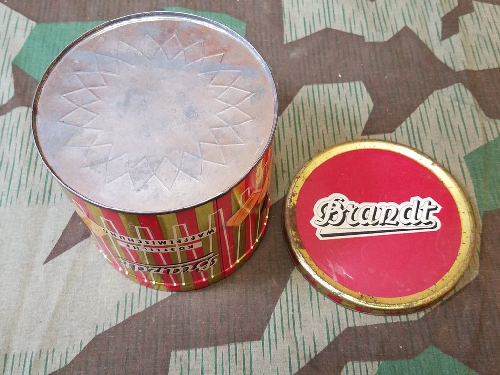 Period Striped Brandt Cookie Tin — image 4