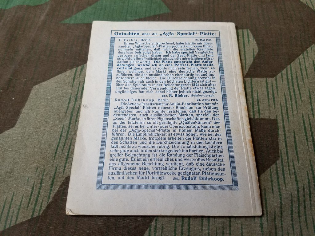 WWI Agfa Photography Book — image 3