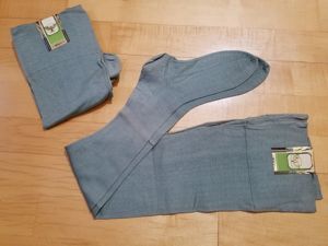 Green Seamed Stockings IWDGA Label