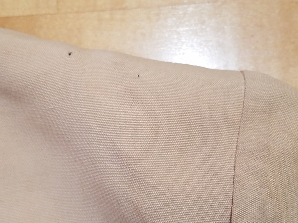 Beige Skirt Suit Bur-Mil Rayon(B-36' W-25' H-35') — image 10