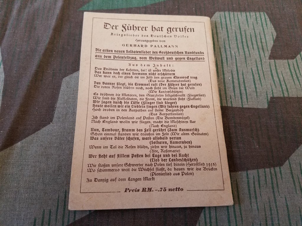 Original Soldiers Song Book Text Only for Harmonica — image 3