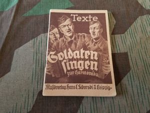 Original Soldiers Song Book Text Only for Harmonica